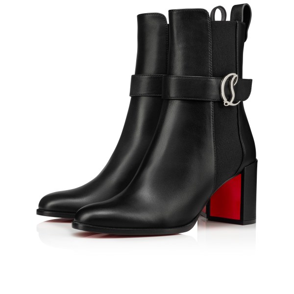 Black Women's Christian Louboutin Cl Chelsea Booty Ankle Boots | OmVyIAU9