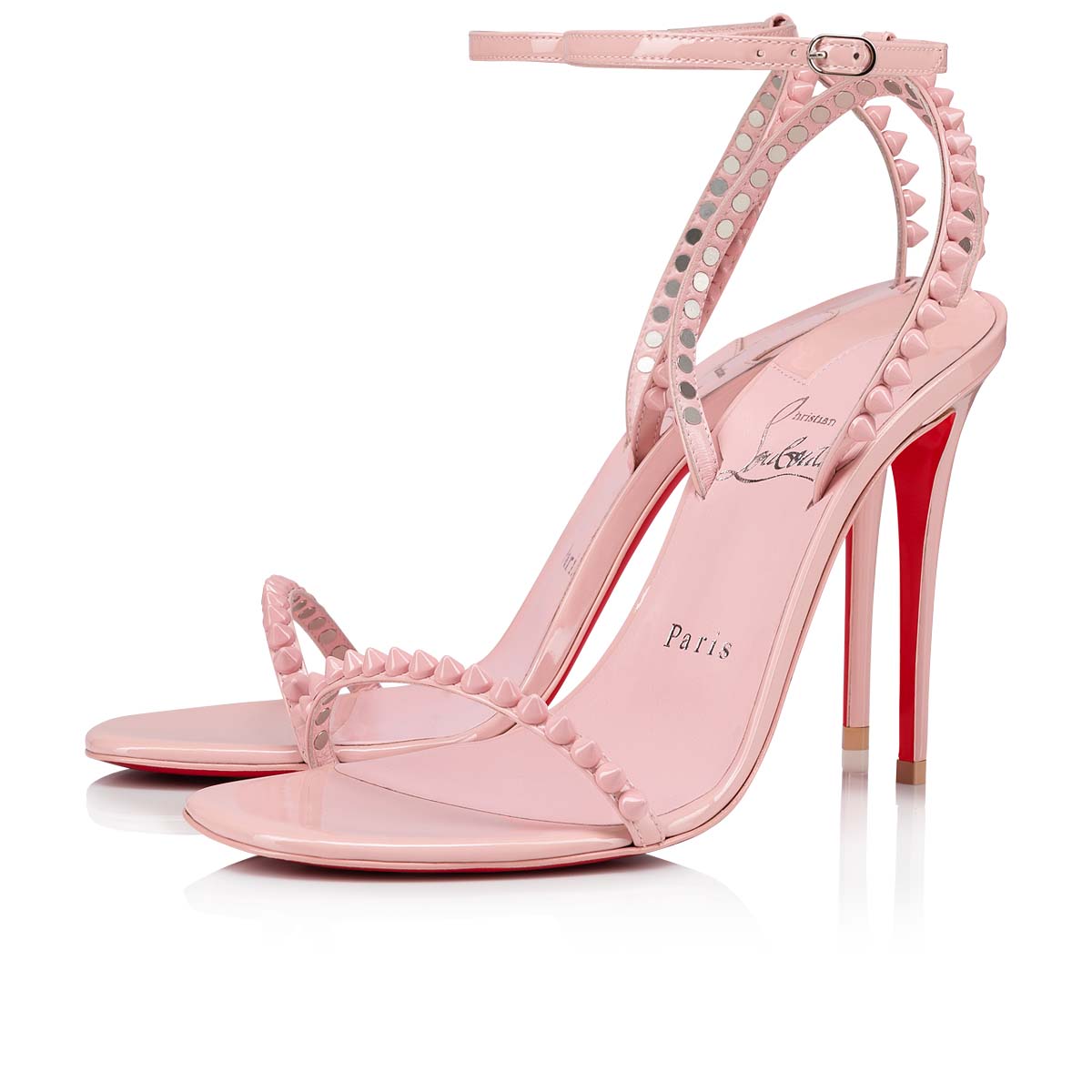 Pink Women\'s Christian Louboutin So Me Sandals & Slides | ziMFwY7F