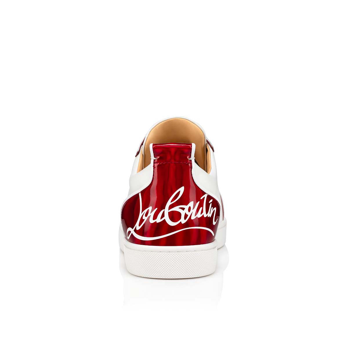 White Men's Christian Louboutin Fun Louis Junior Low Top Sneakers | wZuP0mgc